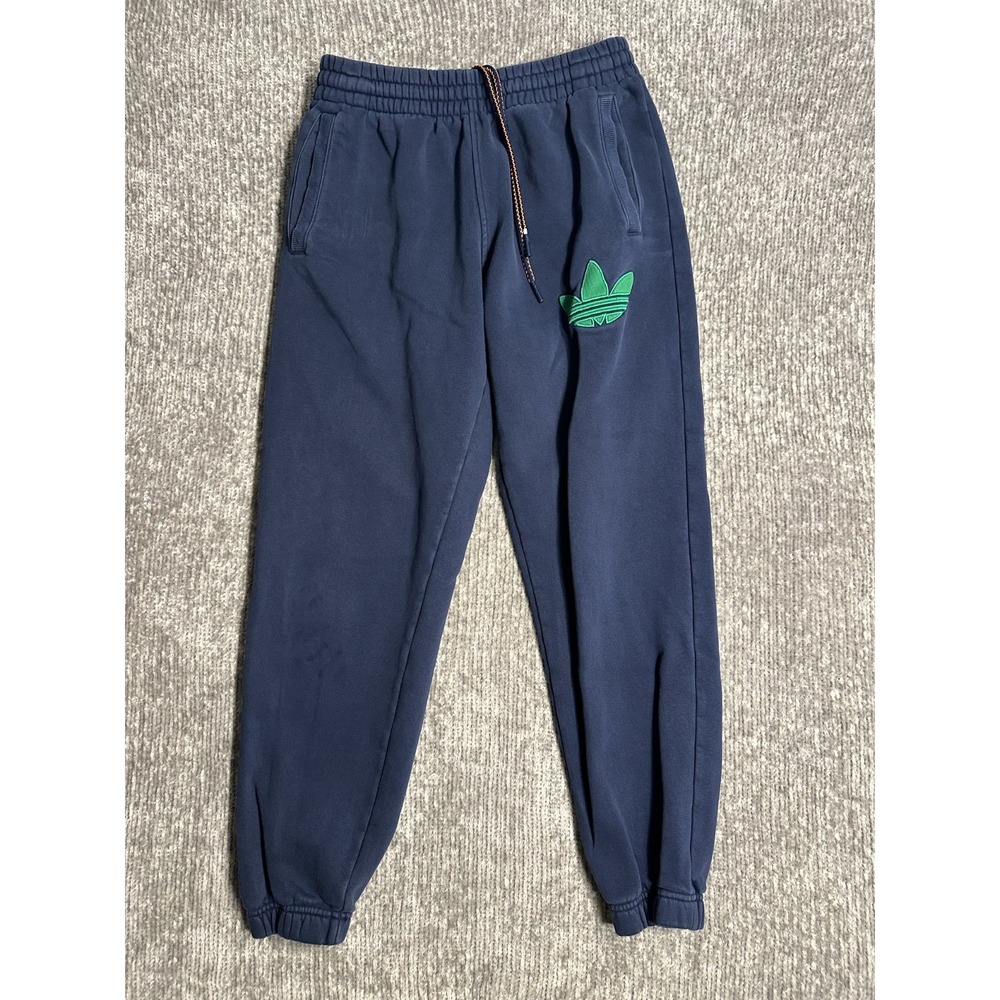 adidas Originals Fleece Joggers Mens Medium JN5972 Navy Blue
